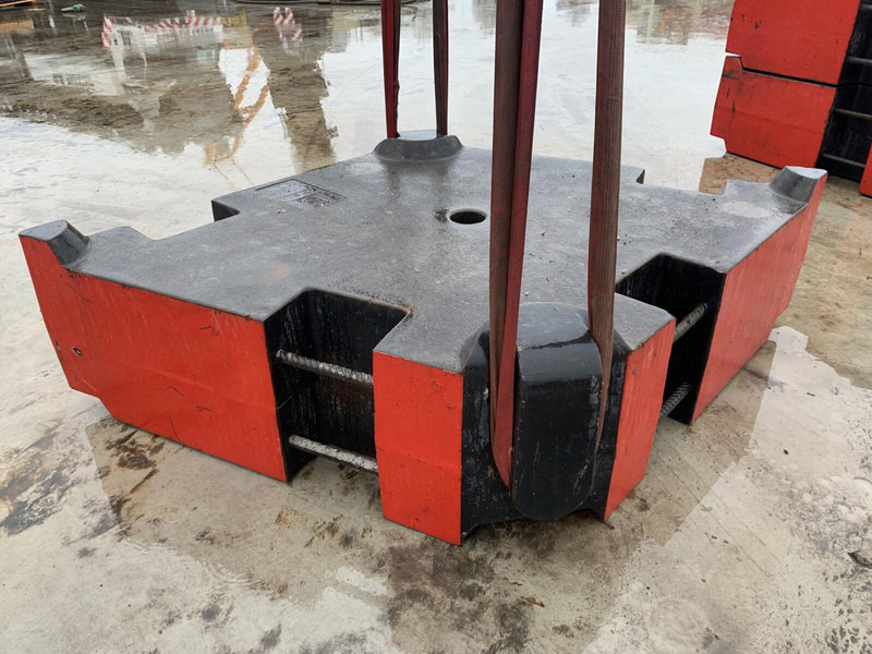 Grove GMK 6400 counterweight 10 ton - Αντίβαρο για Κατασκευή μηχανήματα: φωτογραφία 3 Grove GMK 6400 counterweight 10 ton - Αντίβαρο για Κατασκευή μηχανήματα: φωτογραφία 3