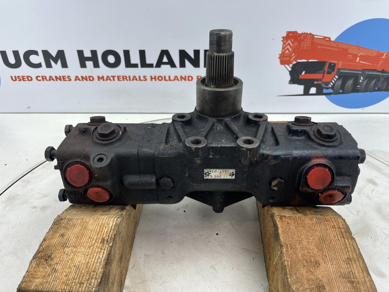 Krupp KMK 4070 steering box only for parts - Κρεμαγιέρα για Τηλεσκοπικός γερανός: φωτογραφία 1 Krupp KMK 4070 steering box only for parts - Κρεμαγιέρα για Τηλεσκοπικός γερανός: φωτογραφία 1