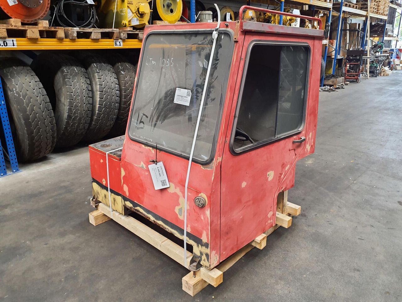 Καμπίνα για Τηλεσκοπικός γερανός Liebherr LTM 1035 lower cabin: φωτογραφία 6