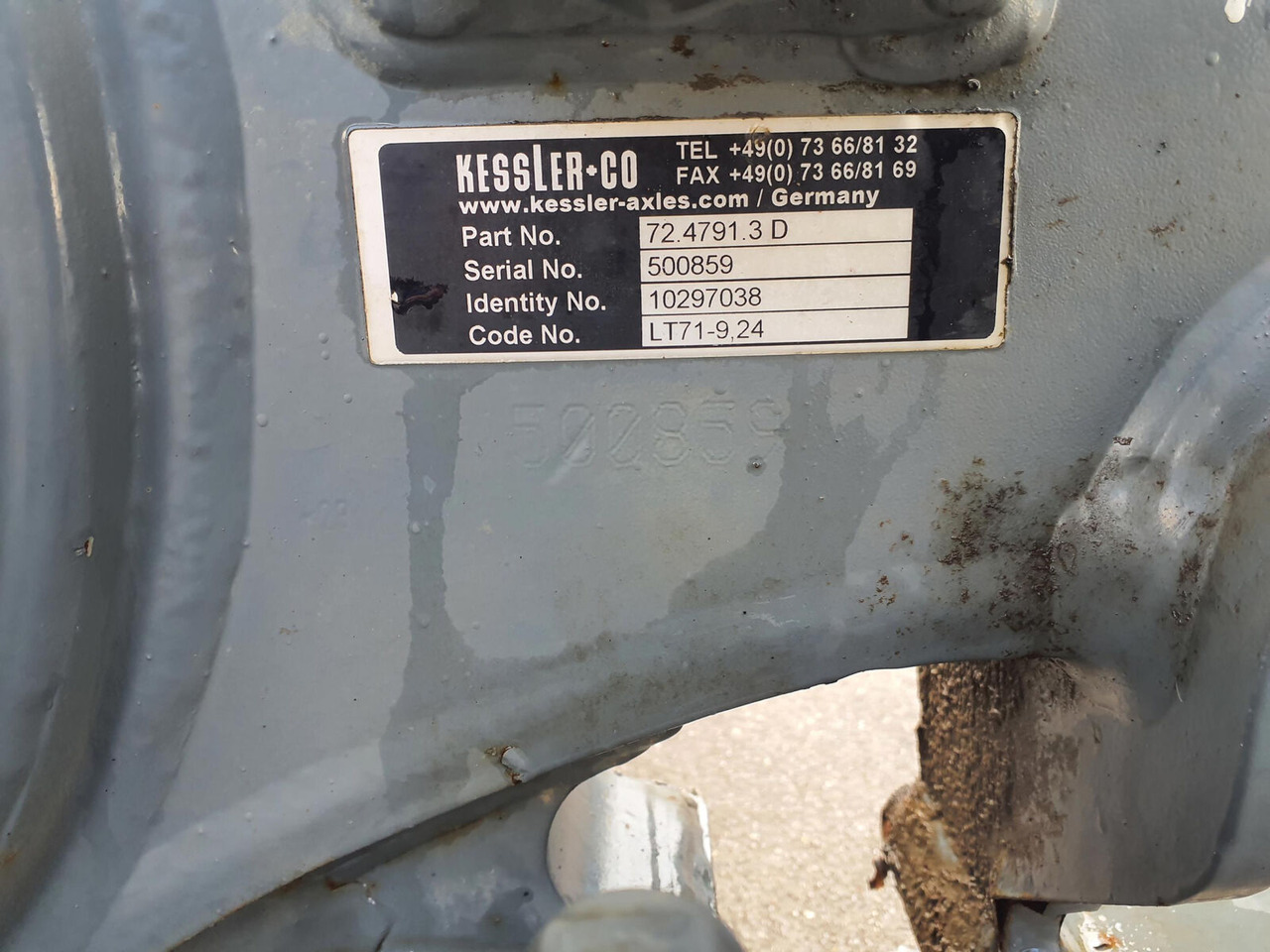 Liebherr LTM 1130-5.1 axle 5 - Αξονας και ανταλλακτικά για Τηλεσκοπικός γερανός: φωτογραφία 5 Liebherr LTM 1130-5.1 axle 5 - Αξονας και ανταλλακτικά για Τηλεσκοπικός γερανός: φωτογραφία 5