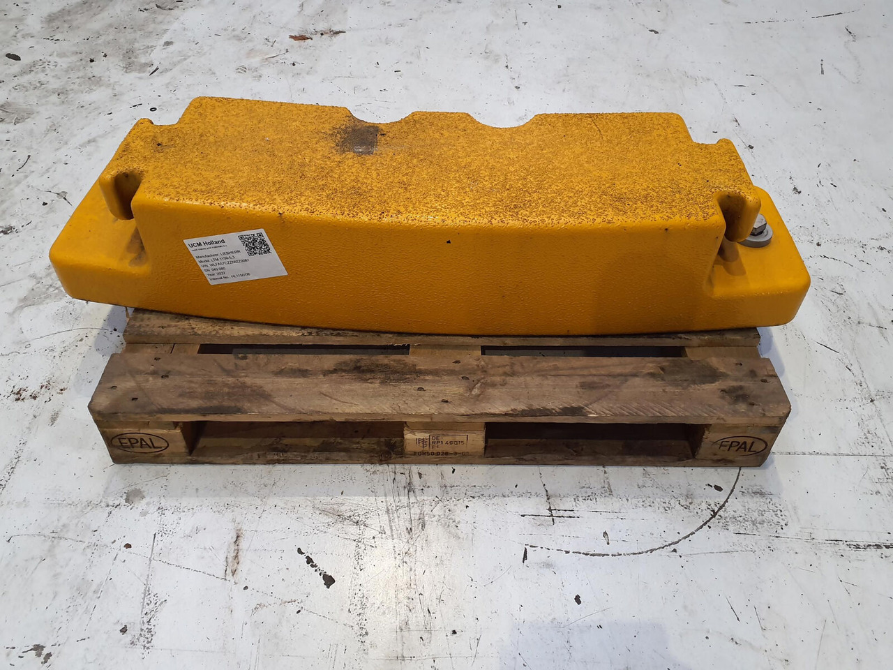 Liebherr LTM 1150-5.3 counterweight 0.8T - Αντίβαρο για Τηλεσκοπικός γερανός: φωτογραφία 1 Liebherr LTM 1150-5.3 counterweight 0.8T - Αντίβαρο για Τηλεσκοπικός γερανός: φωτογραφία 1