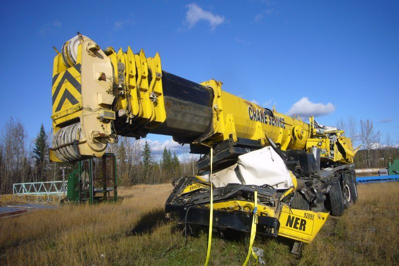 Liebherr LTM 1160-2 for parts - Τηλεσκοπικός γερανός: φωτογραφία 1 Liebherr LTM 1160-2 for parts - Τηλεσκοπικός γερανός: φωτογραφία 1