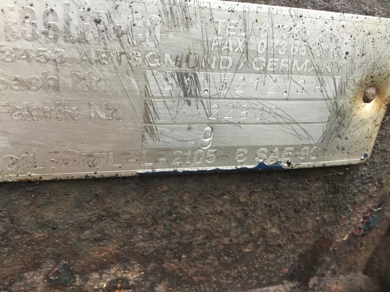 Liebherr LTM 1300 axle 4 - Αξονας και ανταλλακτικά για Τηλεσκοπικός γερανός: φωτογραφία 5 Liebherr LTM 1300 axle 4 - Αξονας και ανταλλακτικά για Τηλεσκοπικός γερανός: φωτογραφία 5