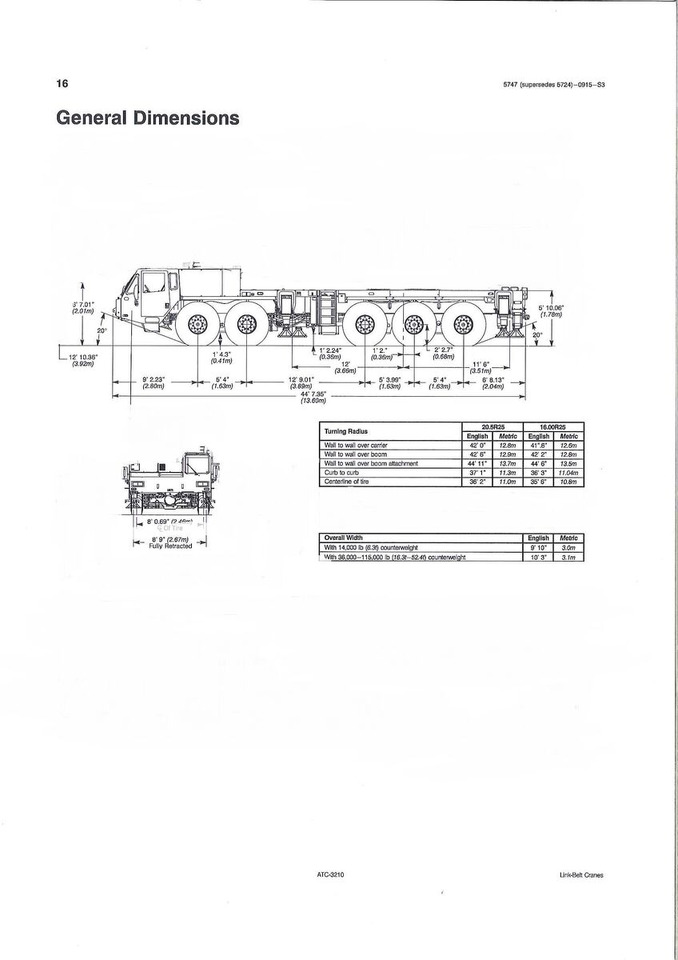 Link-Belt ATC-3210 - Τηλεσκοπικός γερανός: φωτογραφία 5 Link-Belt ATC-3210 - Τηλεσκοπικός γερανός: φωτογραφία 5