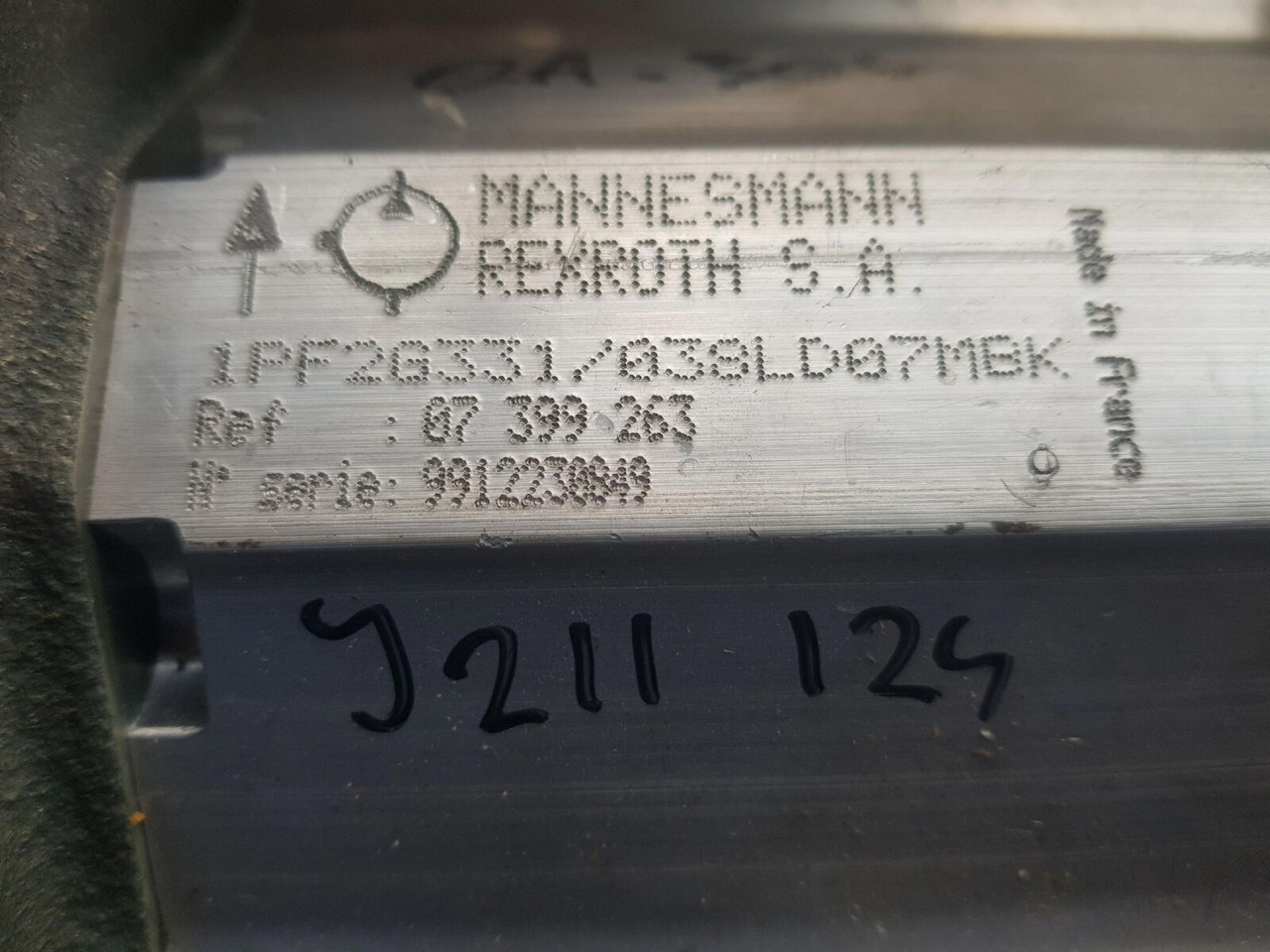Rexroth Mannesmann Rexroth gear pump - Υδραυλική αντλία για Γερανός: φωτογραφία 5 Rexroth Mannesmann Rexroth gear pump - Υδραυλική αντλία για Γερανός: φωτογραφία 5