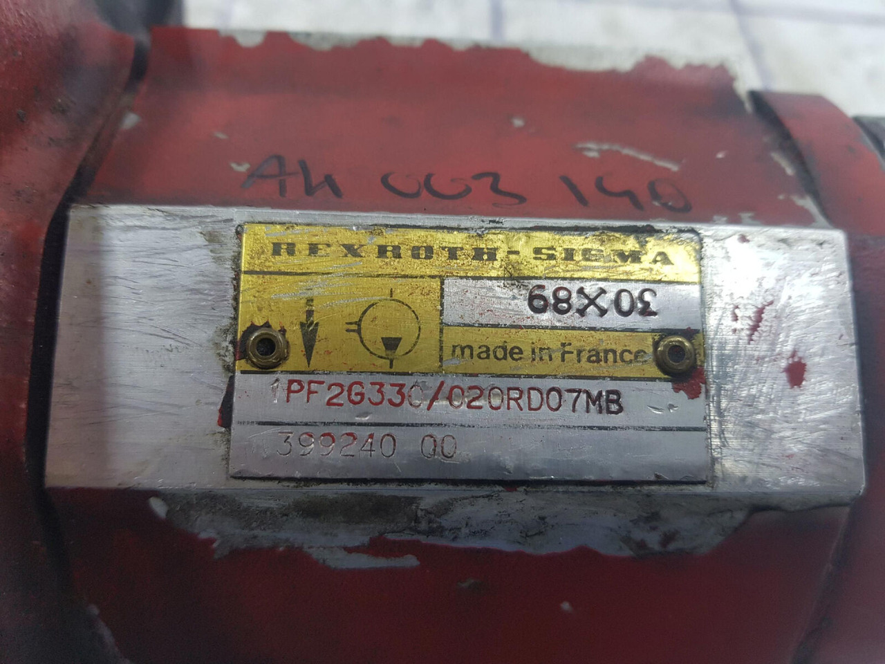 Rexroth Rexroth sigma Gear pump - Υδραυλική αντλία για Γερανός: φωτογραφία 5 Rexroth Rexroth sigma Gear pump - Υδραυλική αντλία για Γερανός: φωτογραφία 5