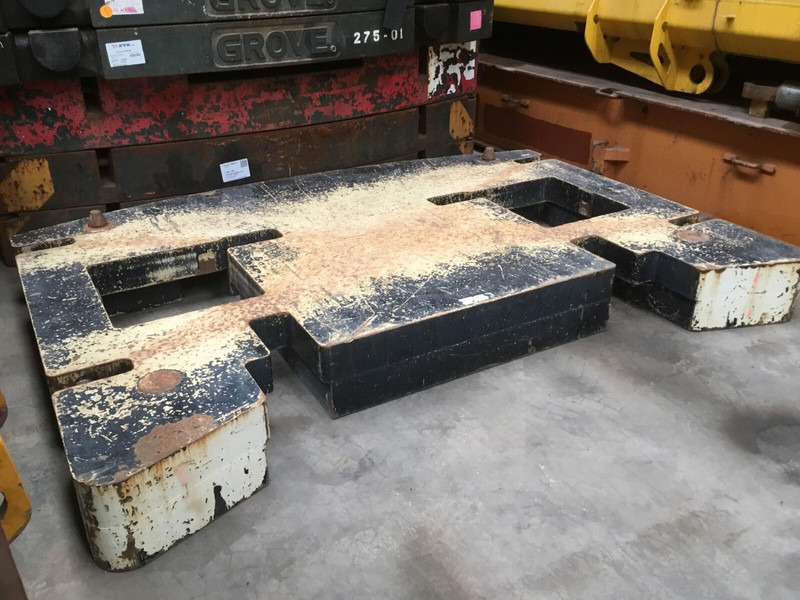 Terex AC 350-1 counterweight 10 ton - Αντίβαρο για Κατασκευή μηχανήματα: φωτογραφία 1 Terex AC 350-1 counterweight 10 ton - Αντίβαρο για Κατασκευή μηχανήματα: φωτογραφία 1