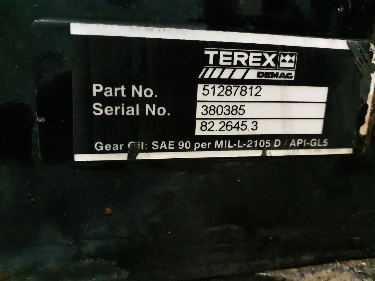 Terex AC 700 Axle 6 - Αξονας και ανταλλακτικά για Τηλεσκοπικός γερανός: φωτογραφία 5 Terex AC 700 Axle 6 - Αξονας και ανταλλακτικά για Τηλεσκοπικός γερανός: φωτογραφία 5