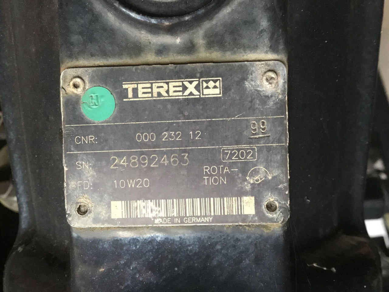 Terex AC 700 Slew gear - Μειωτήρας περιστροφής για Τηλεσκοπικός γερανός: φωτογραφία 4 Terex AC 700 Slew gear - Μειωτήρας περιστροφής για Τηλεσκοπικός γερανός: φωτογραφία 4