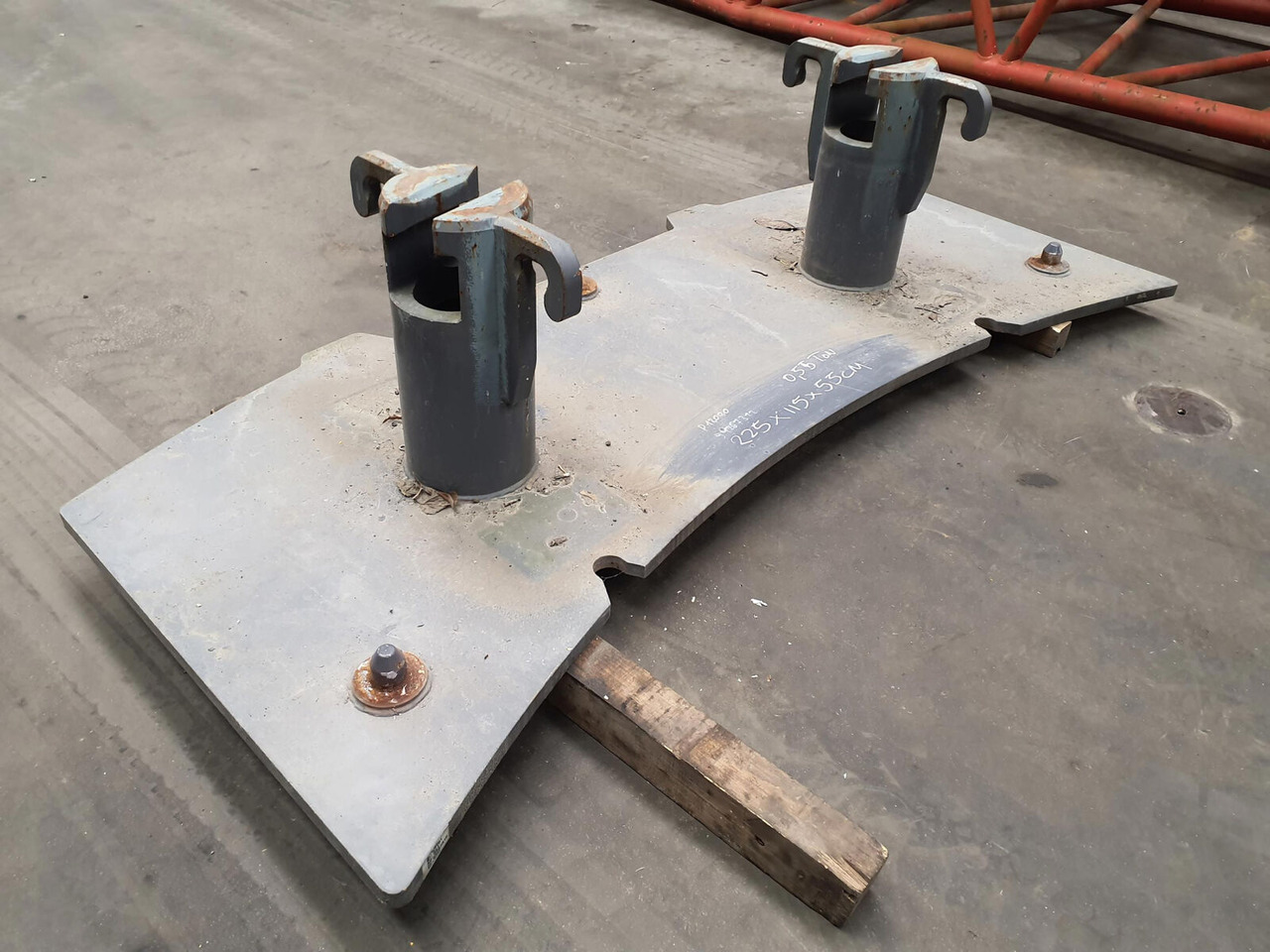 Terex Terex Demag Challenger 4200 counterweight 0.55 Ton - Αντίβαρο για Τηλεσκοπικός γερανός: φωτογραφία 1 Terex Terex Demag Challenger 4200 counterweight 0.55 Ton - Αντίβαρο για Τηλεσκοπικός γερανός: φωτογραφία 1