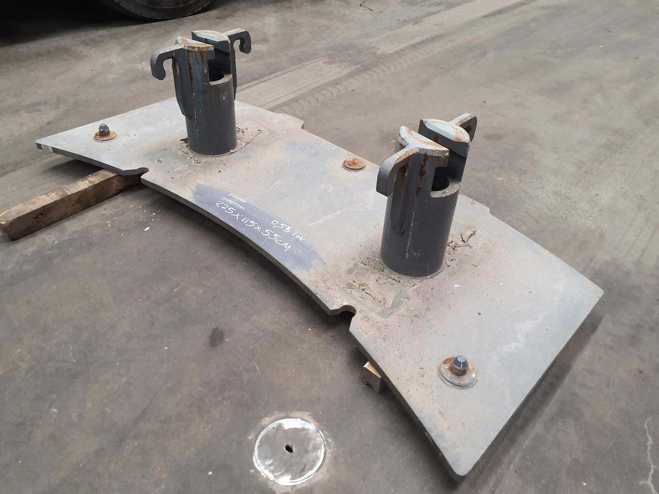 Terex Terex Demag Challenger 4200 counterweight 0.55 Ton - Αντίβαρο για Τηλεσκοπικός γερανός: φωτογραφία 2 Terex Terex Demag Challenger 4200 counterweight 0.55 Ton - Αντίβαρο για Τηλεσκοπικός γερανός: φωτογραφία 2