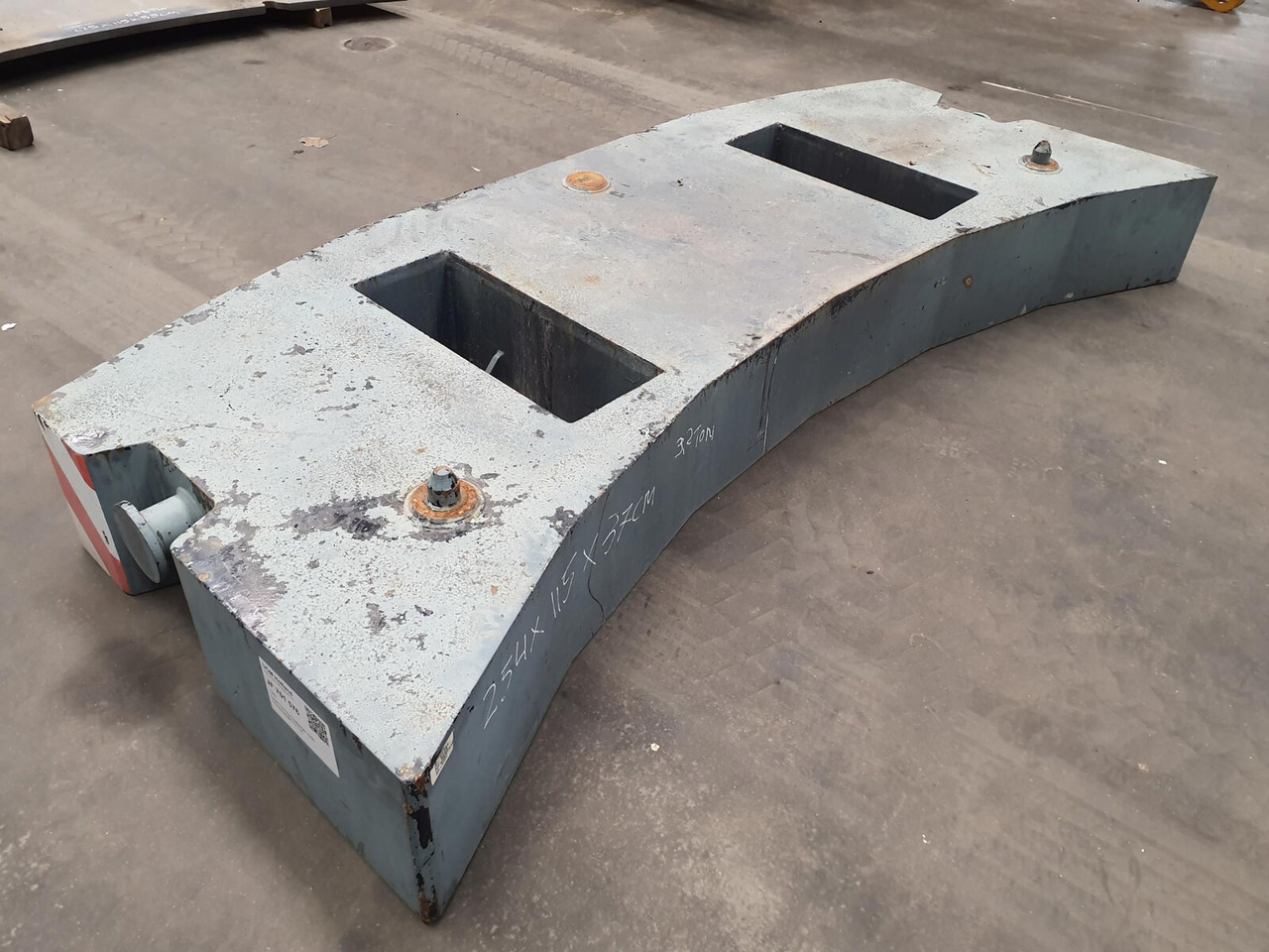 Terex Terex Demag Challenger 4200 counterweight 3.2 Ton - Αντίβαρο για Τηλεσκοπικός γερανός: φωτογραφία 1 Terex Terex Demag Challenger 4200 counterweight 3.2 Ton - Αντίβαρο για Τηλεσκοπικός γερανός: φωτογραφία 1