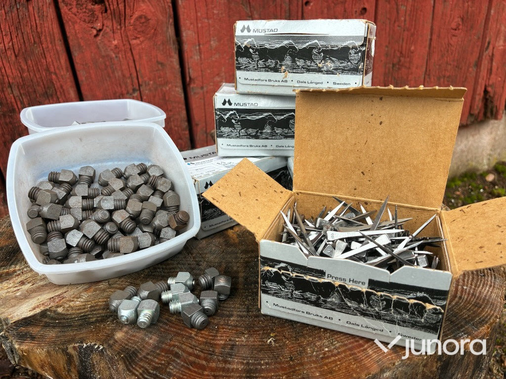 Hästskosöm - E 3 Mustad och skruvhakar - Εργαλείο/ Εξοπλισμός: φωτογραφία 5 Hästskosöm - E 3 Mustad och skruvhakar - Εργαλείο/ Εξοπλισμός: φωτογραφία 5