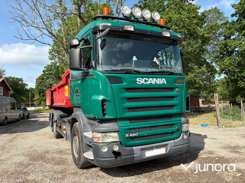 Lastväxlare Scania R480 - Φορτηγό φόρτωσης γάντζου: φωτογραφία 3 Lastväxlare Scania R480 - Φορτηγό φόρτωσης γάντζου: φωτογραφία 3