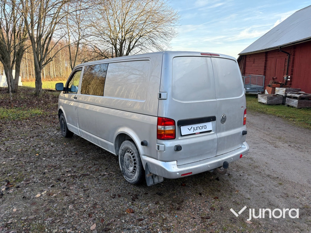 Lätt lastbil - Volkswagen Transporter 2.5 TDI - Διπλοκάμπινο ελαφρύ επαγγελματικό: φωτογραφία 4 Lätt lastbil - Volkswagen Transporter 2.5 TDI - Διπλοκάμπινο ελαφρύ επαγγελματικό: φωτογραφία 4