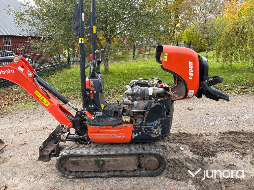Minigrävare - Kubota, K008-3 - Μίνι εκσκαφέας: φωτογραφία 3 Minigrävare - Kubota, K008-3 - Μίνι εκσκαφέας: φωτογραφία 3