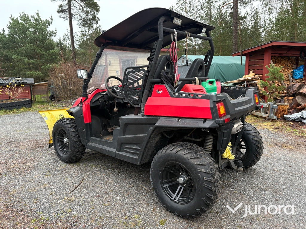 Motorcykel - Hisun 800 UTV, med vikplog - Τετράκλινα: φωτογραφία 3 Motorcykel - Hisun 800 UTV, med vikplog - Τετράκλινα: φωτογραφία 3