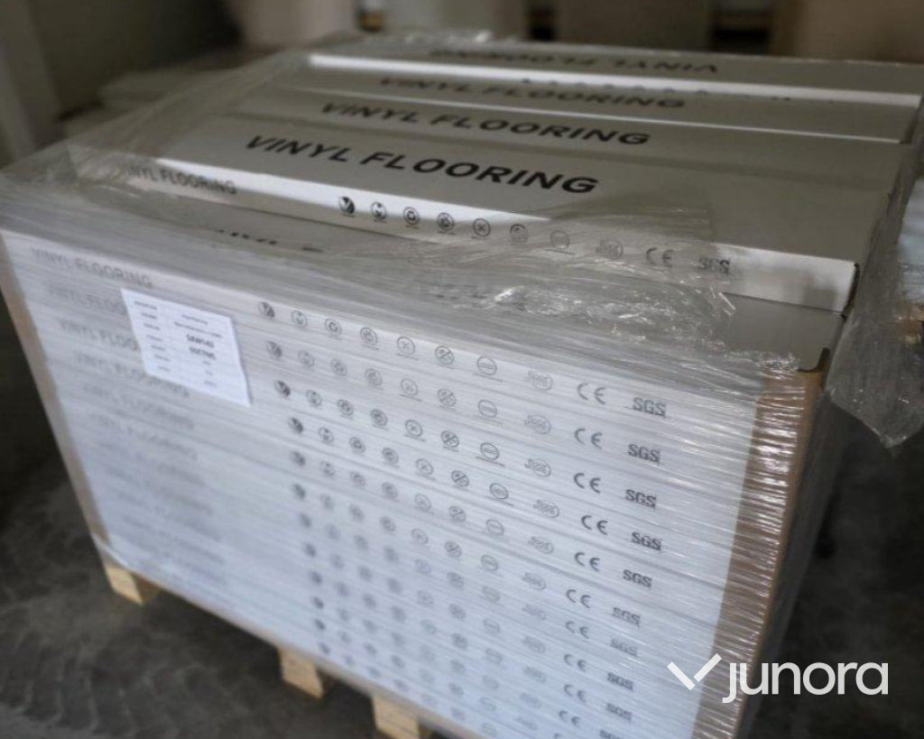 Vinylgolv – 114 m², mörk ek (SPC, klickgolv) - Εργαλείο/ Εξοπλισμός: φωτογραφία 1 Vinylgolv – 114 m², mörk ek (SPC, klickgolv) - Εργαλείο/ Εξοπλισμός: φωτογραφία 1