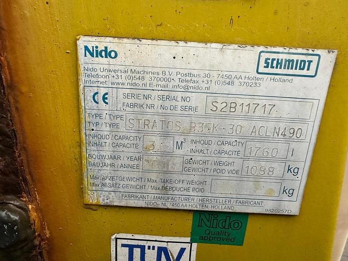 Nido Stratos B35K-30 ACLN-490 - Αλατιέρα: φωτογραφία 5 Nido Stratos B35K-30 ACLN-490 - Αλατιέρα: φωτογραφία 5