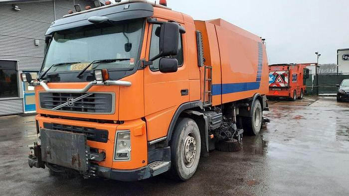 Σάρωθρο δρόμων VOLVO M9 4x2R + Johnston Beam VX800 Road Cleaner: φωτογραφία 8