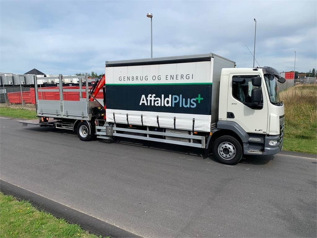 DAF LF210 4x2 FA - Φορτηγό με γερανό: φωτογραφία 1 DAF LF210 4x2 FA - Φορτηγό με γερανό: φωτογραφία 1