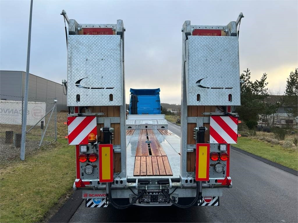 Επικαθήμενο με χαμηλό δάπεδο Hangler SDS-H 510-T 3-aks maskintrailer - dobbelt ramper: φωτογραφία 12