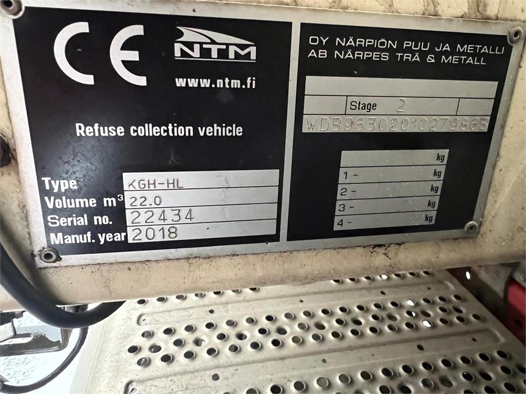 Mercedes-Benz Antos 2530 - NTM - Απορριμματοφόρο: φωτογραφία 1 Mercedes-Benz Antos 2530 - NTM - Απορριμματοφόρο: φωτογραφία 1