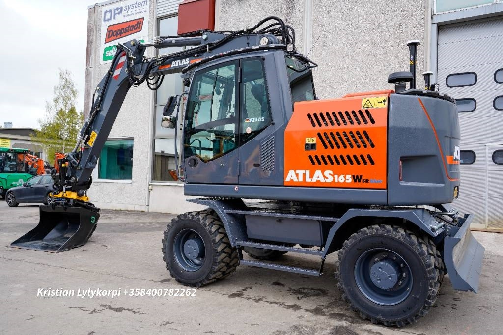 Atlas 165WSR VARUSTELTU - Τροχοφόρος εκσκαφέας: φωτογραφία 2 Atlas 165WSR VARUSTELTU - Τροχοφόρος εκσκαφέας: φωτογραφία 2
