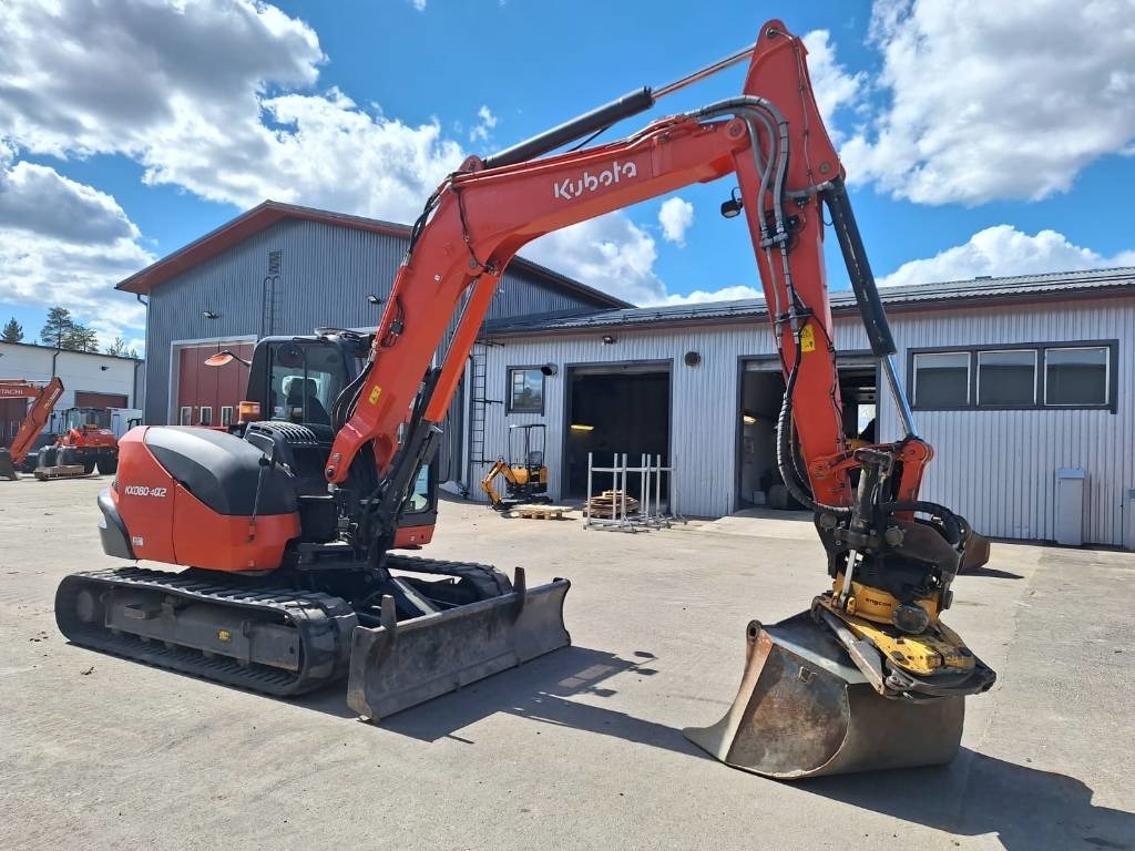 Kubota KX080-4a2 PYÖRITTÄJÄLLÄ - Μίνι εκσκαφέας: φωτογραφία 5 Kubota KX080-4a2 PYÖRITTÄJÄLLÄ - Μίνι εκσκαφέας: φωτογραφία 5