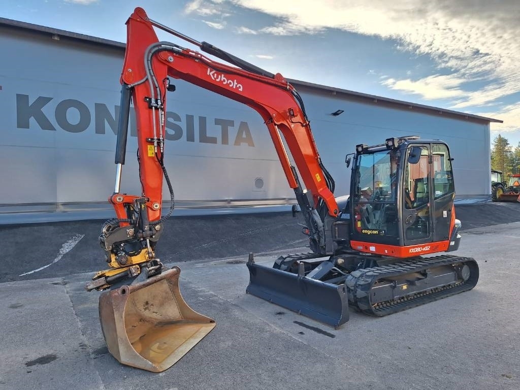 Kubota KX080-4a2 PYÖRITTÄJÄLLÄ - Μίνι εκσκαφέας: φωτογραφία 5 Kubota KX080-4a2 PYÖRITTÄJÄLLÄ - Μίνι εκσκαφέας: φωτογραφία 5