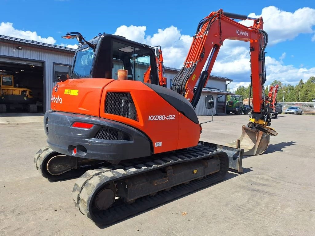 Kubota KX080-4a2 PYÖRITTÄJÄLLÄ - Μίνι εκσκαφέας: φωτογραφία 3 Kubota KX080-4a2 PYÖRITTÄJÄLLÄ - Μίνι εκσκαφέας: φωτογραφία 3