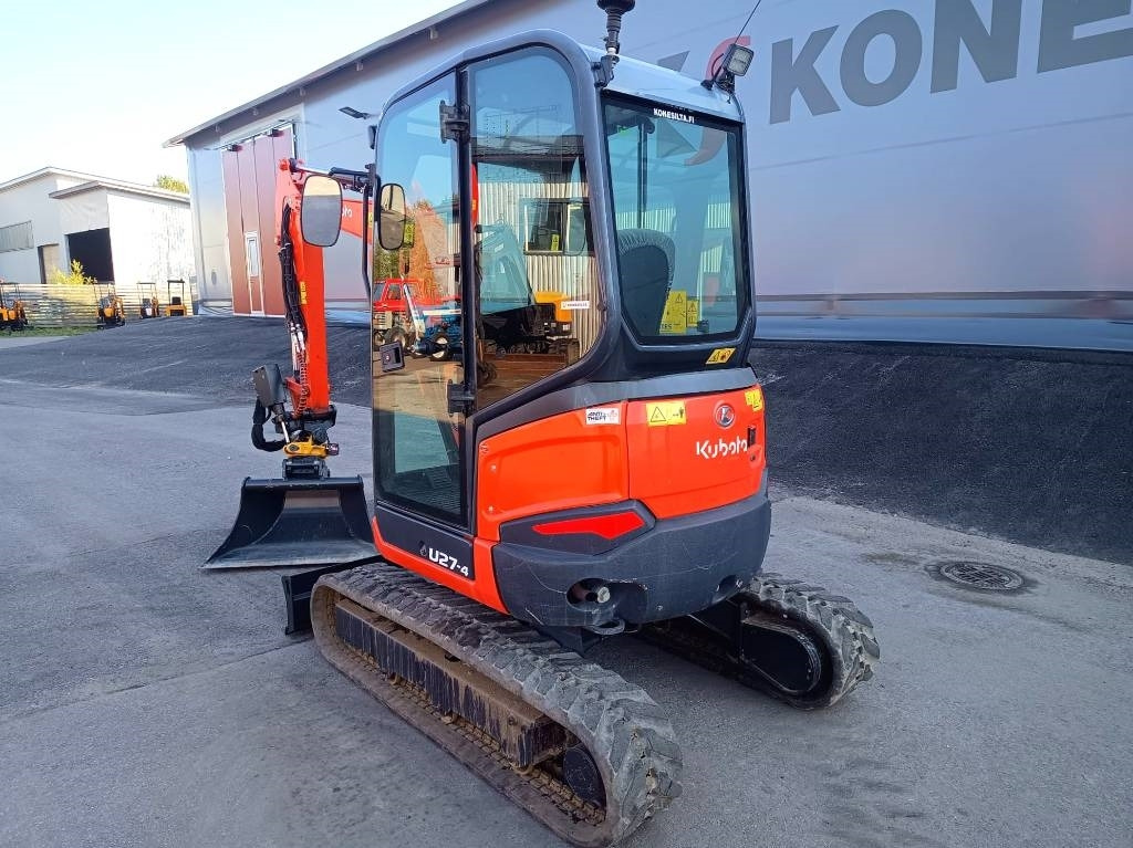 Kubota U27-4 UUDELLA PYÖRITTÄJÄLLÄ - Μίνι εκσκαφέας: φωτογραφία 2 Kubota U27-4 UUDELLA PYÖRITTÄJÄLLÄ - Μίνι εκσκαφέας: φωτογραφία 2