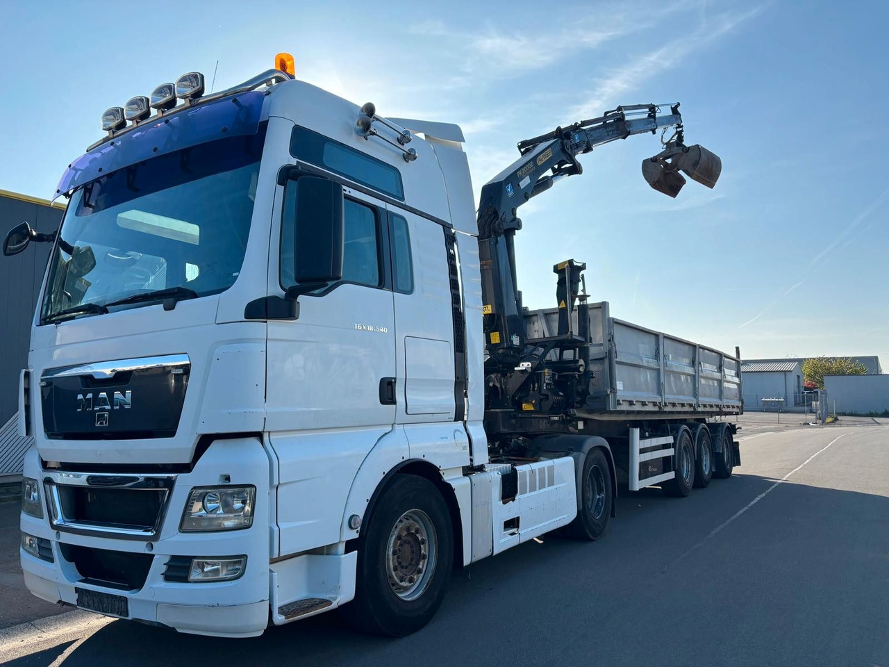 MAN TGX 18.540. Kipper + Kran PK20002. - Φορτηγό με γερανό: φωτογραφία 2 MAN TGX 18.540. Kipper + Kran PK20002. - Φορτηγό με γερανό: φωτογραφία 2