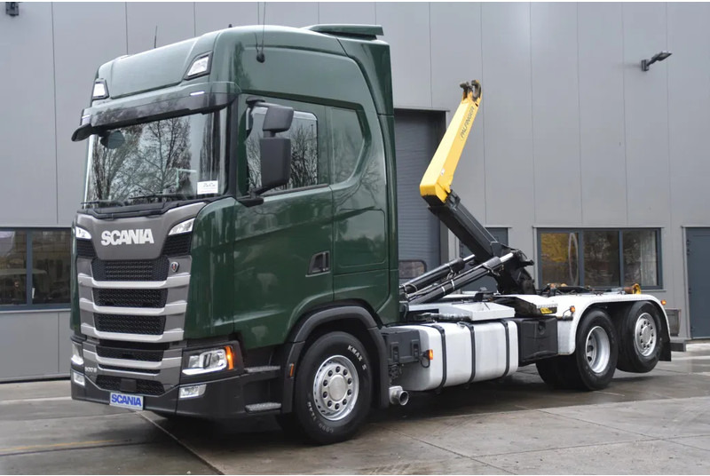 Scania S500 NGS 6x2*4 - HOOKLIFT - RETARDER - 477 TKM - PARK. AIRCO - WHEELBASE: 475 CM - PTO - EXCELLENT CONDITION - - Φορτηγό φόρτωσης γάντζου: φωτογραφία 1 Scania S500 NGS 6x2*4 - HOOKLIFT - RETARDER - 477 TKM - PARK. AIRCO - WHEELBASE: 475 CM - PTO - EXCELLENT CONDITION - - Φορτηγό φόρτωσης γάντζου: φωτογραφία 1
