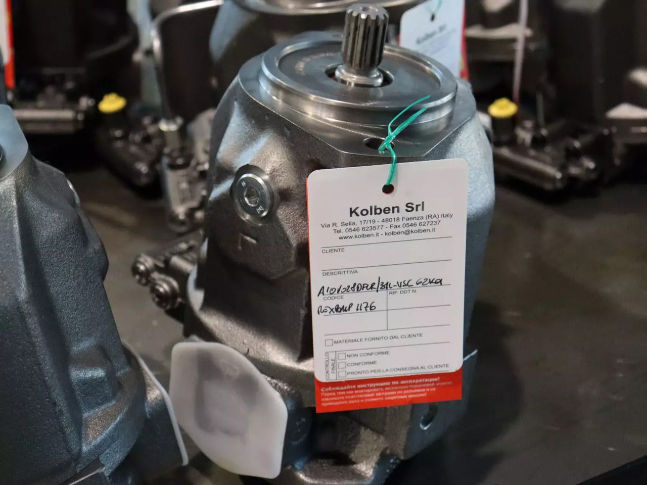 REXROTH A10VO28DFLR/31L-VSC62K01 - Υδραυλική αντλία για Ανυψωτικό μηχάνημα: φωτογραφία 1 REXROTH A10VO28DFLR/31L-VSC62K01 - Υδραυλική αντλία για Ανυψωτικό μηχάνημα: φωτογραφία 1