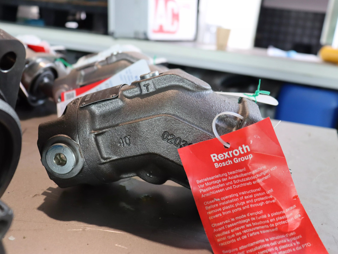 REXROTH A2FM10/61W-VZB040 - Υδραυλικός κινητήρας για Ανυψωτικό μηχάνημα: φωτογραφία 3 REXROTH A2FM10/61W-VZB040 - Υδραυλικός κινητήρας για Ανυψωτικό μηχάνημα: φωτογραφία 3