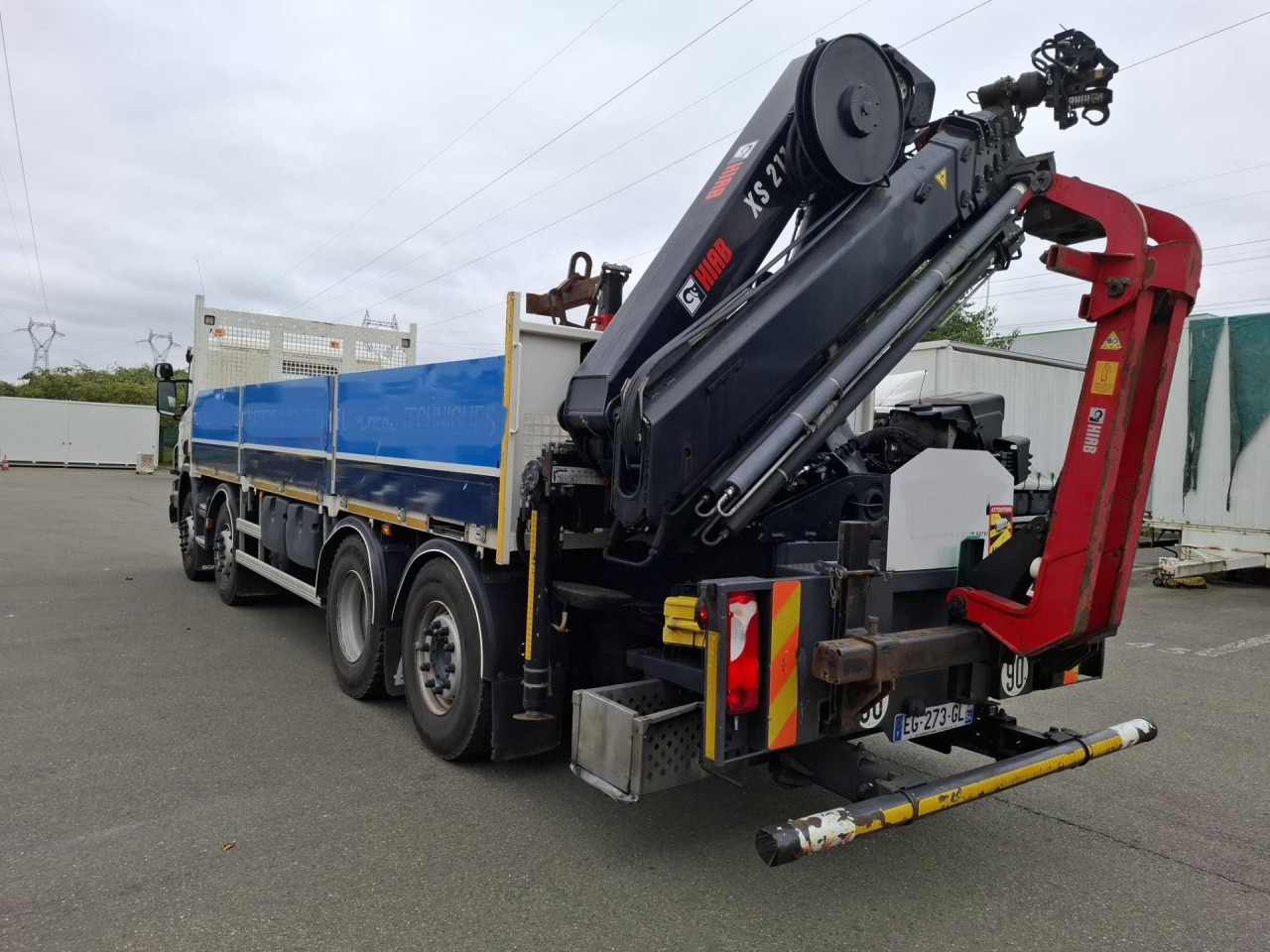 SCANIA SCANIA P41 8/2*6 Plat +Grue 21TM - Φορτηγό σασί: φωτογραφία 4 SCANIA SCANIA P41 8/2*6 Plat +Grue 21TM - Φορτηγό σασί: φωτογραφία 4