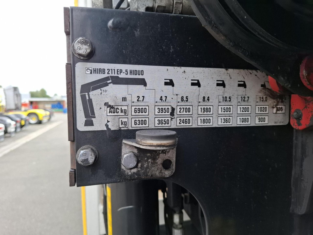 SCANIA SCANIA P41 8/2*6 Plat +Grue 21TM - Φορτηγό σασί: φωτογραφία 5 SCANIA SCANIA P41 8/2*6 Plat +Grue 21TM - Φορτηγό σασί: φωτογραφία 5