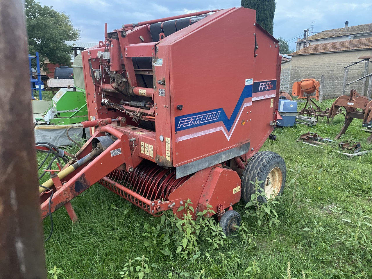 FERABOLI FF55H - Χορτοδετική μηχανή στρόγγυλης μπάλας: φωτογραφία 2 FERABOLI FF55H - Χορτοδετική μηχανή στρόγγυλης μπάλας: φωτογραφία 2