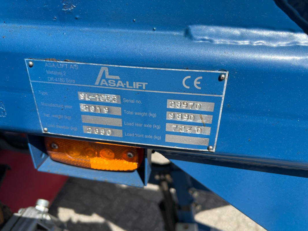 ASA-Lift ASA-LIFT SL-1022 - Εξαρτηματα - Θεριζοαλωνιστική μηχανή: φωτογραφία 2 ASA-Lift ASA-LIFT SL-1022 - Εξαρτηματα - Θεριζοαλωνιστική μηχανή: φωτογραφία 2