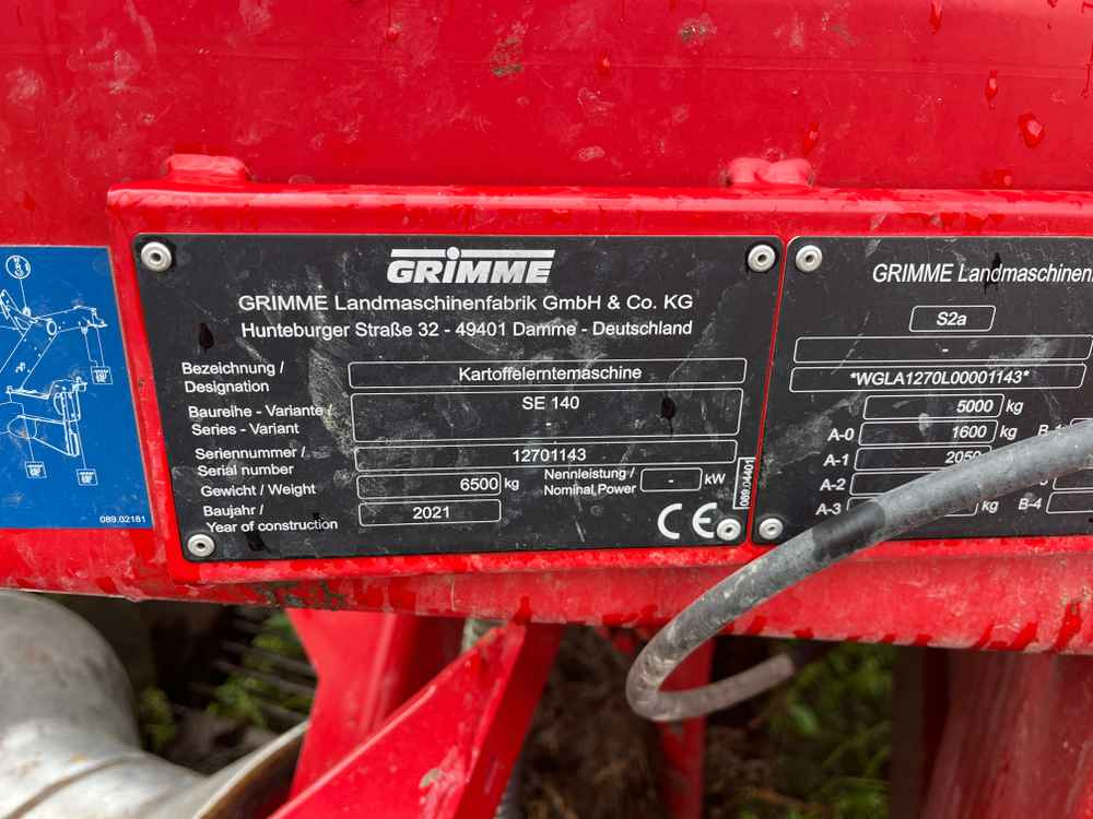 Grimme SE-140-UB - Μηχανή συγκομιδής: φωτογραφία 2 Grimme SE-140-UB - Μηχανή συγκομιδής: φωτογραφία 2