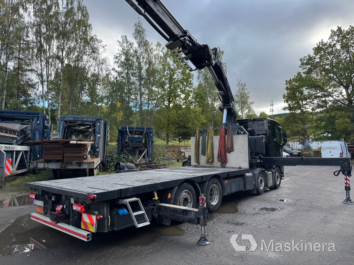 Bodbil Volvo FH 82F med Fassi F820 kran & jib - Φορτηγό με ανοιχτή καρότσα, Φορτηγό με γερανό: φωτογραφία 5 Bodbil Volvo FH 82F med Fassi F820 kran & jib - Φορτηγό με ανοιχτή καρότσα, Φορτηγό με γερανό: φωτογραφία 5