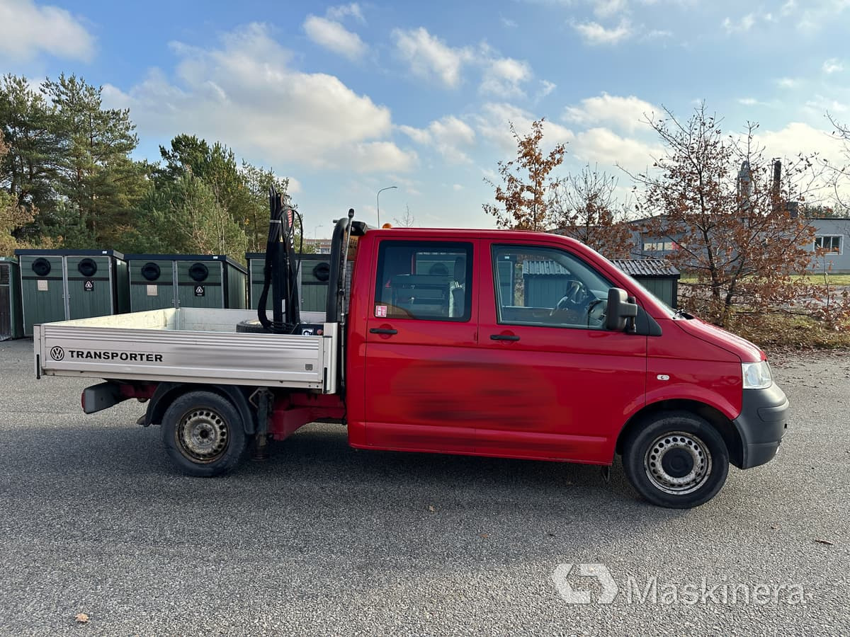 Flakbil Volkswagen Transporter T5 4wd + Kran - Μικρό βαν: φωτογραφία 2 Flakbil Volkswagen Transporter T5 4wd + Kran - Μικρό βαν: φωτογραφία 2