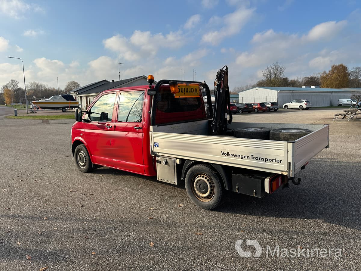 Flakbil Volkswagen Transporter T5 4wd + Kran - Μικρό βαν: φωτογραφία 5 Flakbil Volkswagen Transporter T5 4wd + Kran - Μικρό βαν: φωτογραφία 5