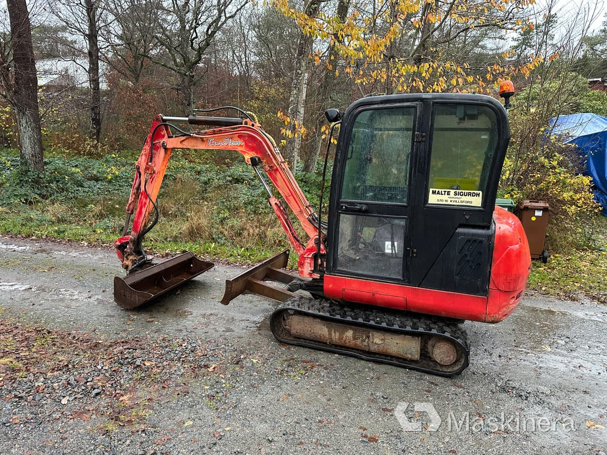 Grävmaskin EuroTom TS-27S - Ερπυστριοφόρος εκσκαφέας: φωτογραφία 2 Grävmaskin EuroTom TS-27S - Ερπυστριοφόρος εκσκαφέας: φωτογραφία 2