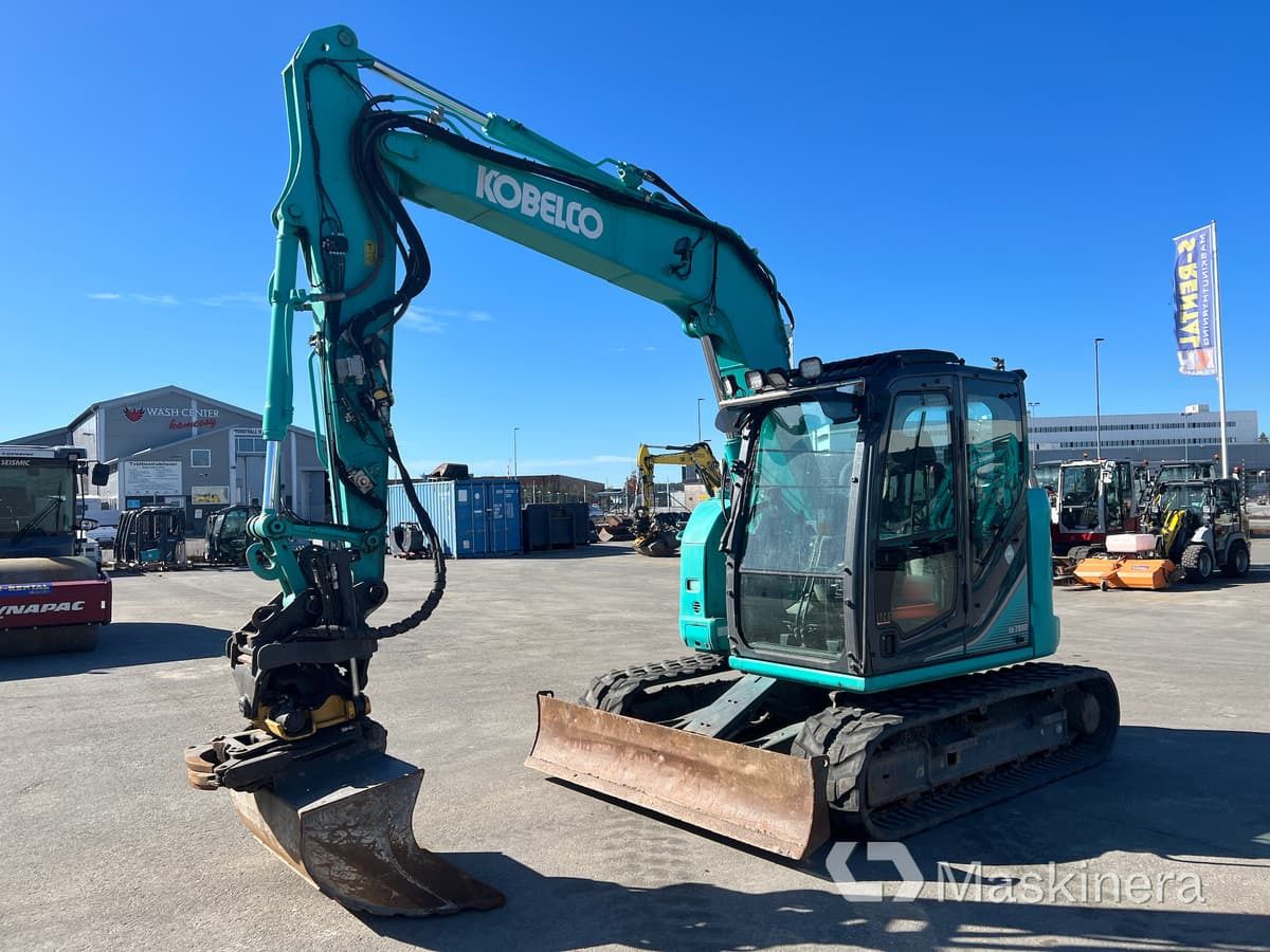 Grävmaskin Kobelco SK75SR-3E - Ερπυστριοφόρος εκσκαφέας: φωτογραφία 1 Grävmaskin Kobelco SK75SR-3E - Ερπυστριοφόρος εκσκαφέας: φωτογραφία 1