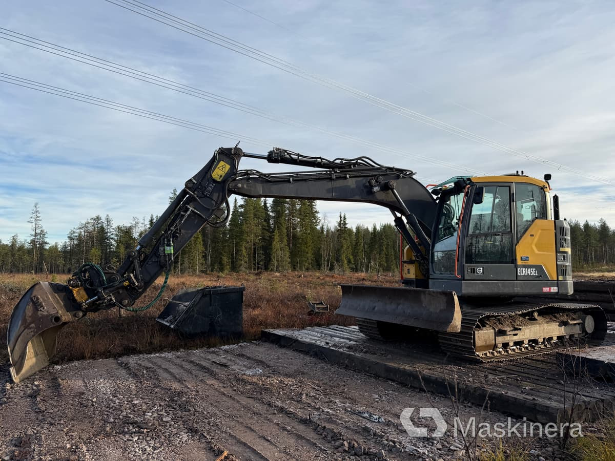 Grävmaskin Volvo ECR145EL - Ερπυστριοφόρος εκσκαφέας: φωτογραφία 1 Grävmaskin Volvo ECR145EL - Ερπυστριοφόρος εκσκαφέας: φωτογραφία 1