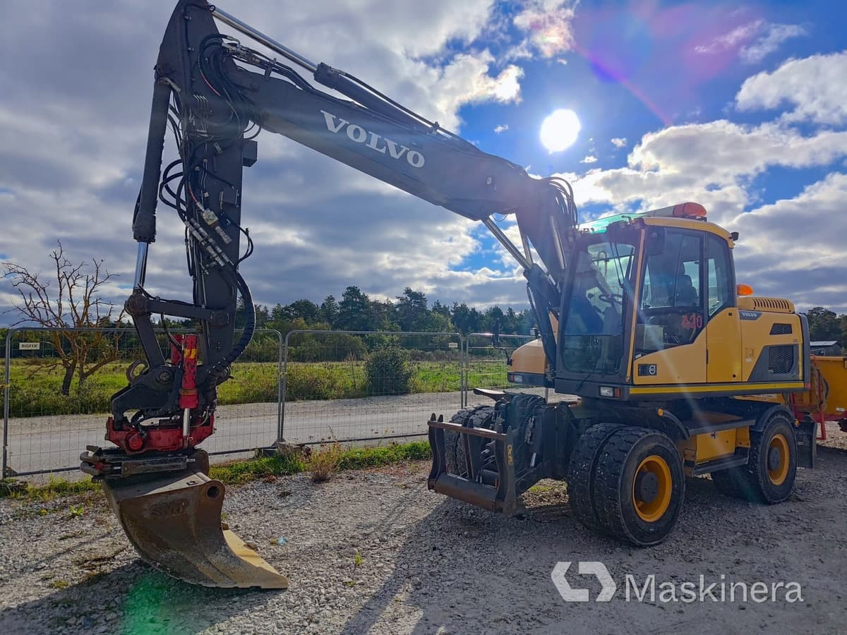 Hjulgrävare Volvo EW160D - Ερπυστριοφόρος εκσκαφέας: φωτογραφία 1 Hjulgrävare Volvo EW160D - Ερπυστριοφόρος εκσκαφέας: φωτογραφία 1