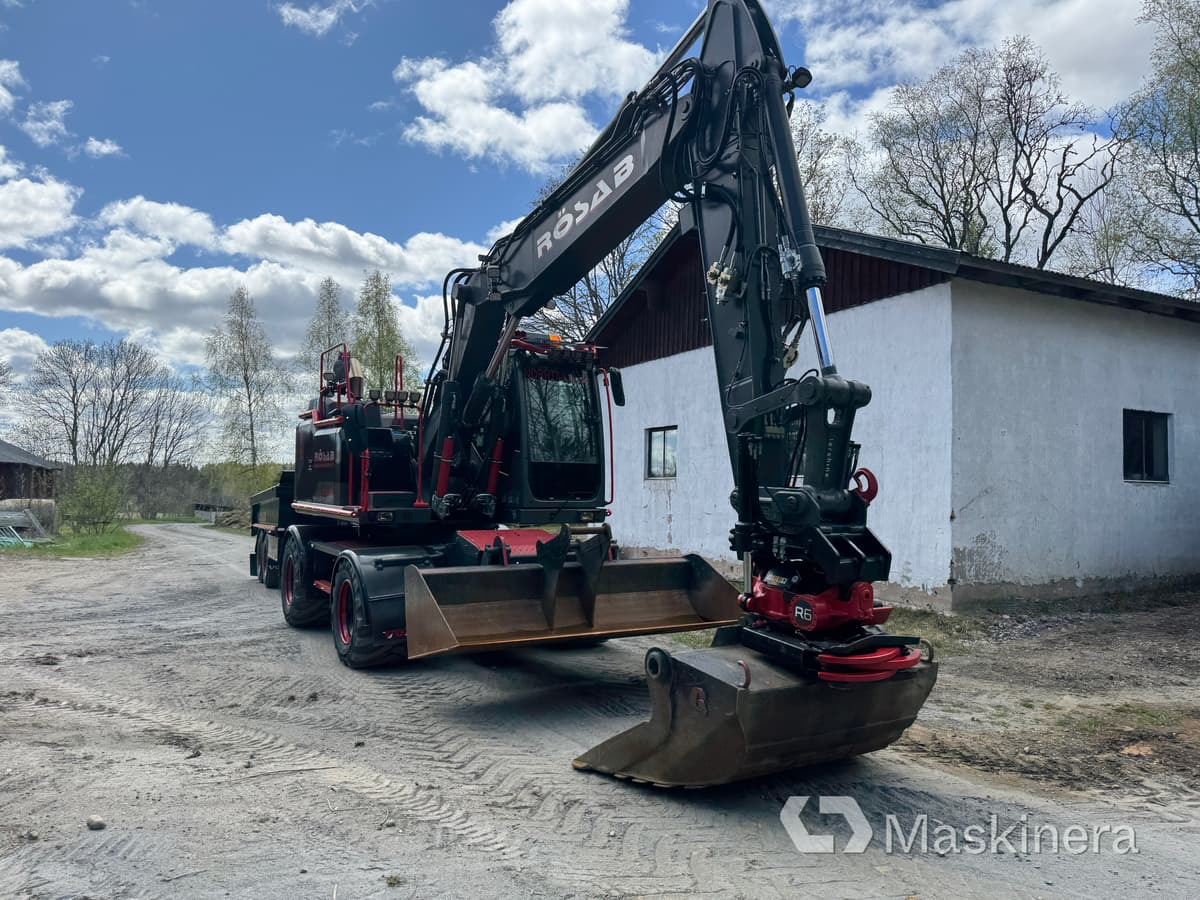 Hjulgrävare Volvo EW160E med kärra - Ερπυστριοφόρος εκσκαφέας: φωτογραφία 3 Hjulgrävare Volvo EW160E med kärra - Ερπυστριοφόρος εκσκαφέας: φωτογραφία 3