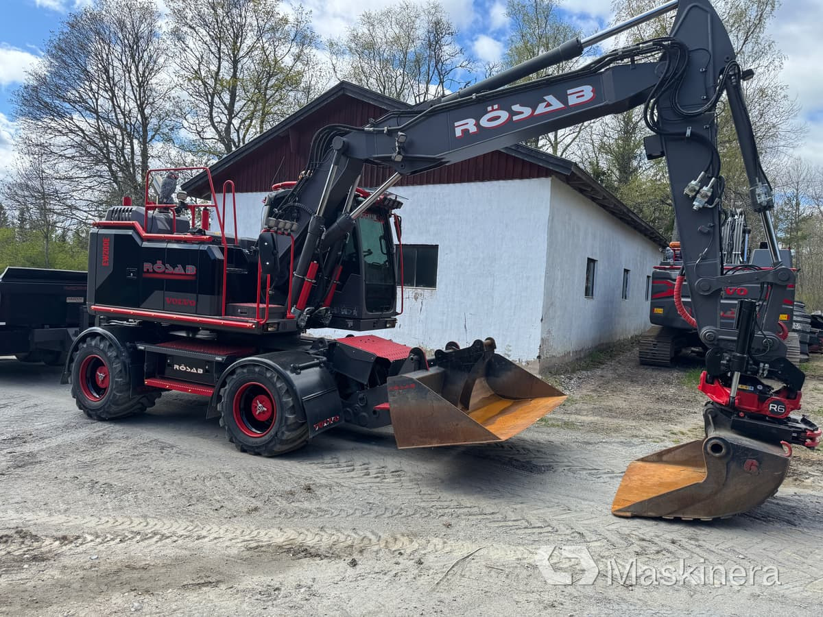 Hjulgrävare Volvo EW160E med kärra - Ερπυστριοφόρος εκσκαφέας: φωτογραφία 4 Hjulgrävare Volvo EW160E med kärra - Ερπυστριοφόρος εκσκαφέας: φωτογραφία 4